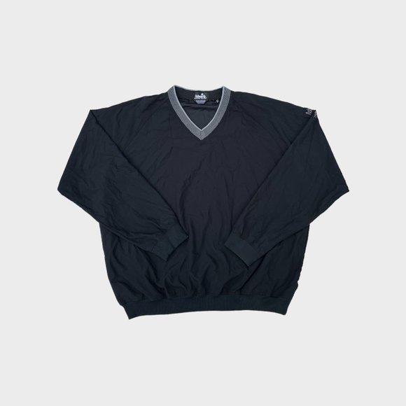 Ashworth Other - Ashworth Weather Systems Mens Crew Neck Golf Jacket Black XL